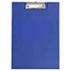 MAUL Porte-bloc à pince MAULpoly, A4, plastifié, bleu Porte-bloc