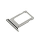 Clappio Tiroir Carte SIM pour iPhone X Emplacement Nano SIM - Tiroir SIM de remplacement Argent pour rendre votre Apple iPhone X parfaitement fonctionnel