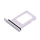 Clappio Tiroir Carte SIM pour iPhone 14 et 14 Plus Emplacement Nano SIM Lavande - Tiroir SIM de remplacement Mauve pour rendre votre appareil parfaitement fonctionnel