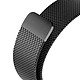 Avis Devia Bracelet pour Apple Watch 42 / 44 / 45 / 49mm Maille Milanaise Noir