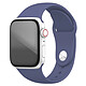 Devia Bracelet pour Apple Watch 38/40/41mm Sport Bleu nuit - Bracelet solide et doux au toucher