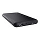 Trust Batterie Externe 10000mAh PRIMO ECO Compacte Noir - Intègre la technologie Power Delivery et Quick Charge permettant de recharger rapidement et en toute sécurité vos appareils