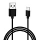 xiaomi Câble USB vers USB type C Charge et Synchronisation 1m Original Xiaomi - Noir Câble spécialement conçu pour le chargement et la synchronisation, original Xiaomi