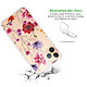 Avis Evetane Coque iPhone 11 Pro Max 360 intégrale transparente Motif Fleurs Multicolores Tendance .