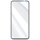 Avizar Verre Trempé pour Samsung A35 5G Adhésion Totale Biseauté Noir transparent Verre Trempé conçu pour appareil, résistant contre les rayures et les objets points grâce à son indice de dureté 9H