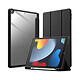 Evetane Etui iPad Classic 10.2 pouces Transparent avec Smart Cover et contour Noir Etui iPad Classic 10.2 pouces Transparent avec Smart Cover et contour Noir