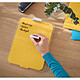 Avis LEITZ Chevalet de bureau en verre Cosy, jaune