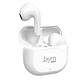Acheter Jaym Écouteurs Sans Fil True Wireless TS-123B 5.0 avec Micro et Commandes Tactiles Blanc