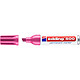 EDDING Marqueur Permanent 500 Corps Alu Rose Pointe Biseautée 2-7 mm Marqueur permanent