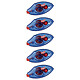 TESA Roller de Colle Permanente Ecologo 8,4 mm x 8,5 m x 5 Roller de colle