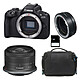CANON EOS R50 + RF-S 18-45mm f/4.5-6.3 IS STM + Sac + Carte SD 8 Go + Bague EF-EOS R PROMO GARANTIE 3 ans. MATERIEL PROVENANCE FRANCE. Emballage securisé de vos commandes. Livré avec Facture dont TVA.