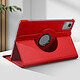 Avis Avizar Étui pour Lenovo Tab M11 Clapet Folio Rotatif 360 Support Stand Rouge