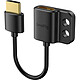 SMALLRIG Ultra Slim 4K HDMI Adapter Cable (A to A) - 3019 PROVENANCE SMALLRIG FRANCE. Emballage securisé de vos commandes. Livré avec Facture dont TVA.