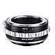 K&F Bague d'adaptation Nikon F (type G) compatible avec monture L MATERIEL PROVENANCE K&F FRANCE. Emballage securisé de vos commandes. Livré avec Facture dont TVA.