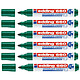 EDDING Marqueur pour Tableaux Blancs 660 Vert Pointe Ronde 1,5-3 mm x 6 Marqueur pour tableaux blancs