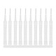 Avizar Pack de 10x Brosses de Nettoyage Nylon pour Smartphone Ports de Charge Mini goupillon de nettoyage conçu pour éliminer la saleté, la poussière et les débris sur vos appareils électroniques