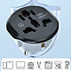 Acheter Avizar Adaptateur Universel de Voyage EU vers UK / AU / USA / CN Compact
