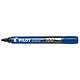 PILOT Marqueur Permanent SCA 100 Pointe Ogive Fine / Moyenne Bleu x 12 Marqueur permanent