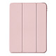 Avizar Housse pour iPad Pro 13 2024 Support Vidéo / Clavier Mise en Veille Rose clair Étui folio rose combinant design élégant à une protection efficace pour votre appareil