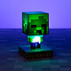 Minecraft - Veilleuse Icon Creeper (V2) Veilleuse Minecraft, modèle Icon Creeper (V2).
