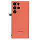 Clappio Vitre arrière de remplacement pour Samsung Galaxy S22 Ultra Rouge - Vitre arrière compatible Rouge pour redonner à votre appareil son aspect d'origine