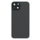 Clappio Vitre arrière Complète pour iPhone 15 avec MagSafe Noir - Vitre arrière compatible Noir pour redonner à votre appareil son aspect d'origine
