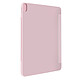 Avizar Étui pour iPad Air 11 2024 / 2025 Pliable Support Multipostions Rose clair - Étui ultra-pratique avec clapet Trifold Rose Clair, spécialement conçu pour protéger votre appareil