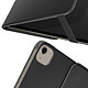 Avizar Étui Clapet pour iPad Air 13 2024 / 2025 / 2026 Rotatif 360 Support Stand Noir pas cher