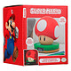 Super Mario - Réveil lumineux Super Mushroom Réveil lumineux Super Mario, modèle Super Mushroom.