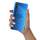 LaCoqueFrançaise Coque Xiaomi Redmi 9A 360 intégrale transparente Motif Coeur Noir Amour Tendance . pas cher