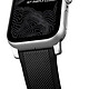 Avis Nomad Bracelet pour Apple Watch 1-9/SE/ Ultra/Ultra 2 Noir / Argent