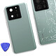 Acheter Clappio Vitre arrière de remplacement pour Xiaomi 13T Vert pâle