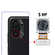 Avis Clappio Caméra Arrière Objectif Macro 5MP pour Xiaomi Mi 11i