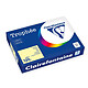 CLAIREFONTAINE Ramette Papier FSC A4 120g 250 Feuilles CANARI x 5 Papier couleur