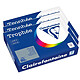 CLAIREFONTAINE Ramette Papier FSC A4 80g 500 Feuilles Gris Acier x 3 Papier couleur