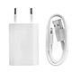 apple Chargeur secteur A1400 + Câble Compatible iPod iPad Iphone MD818 original Blanc Chargeur secteur d'origine Apple A1400