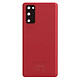 Samsung Vitre arrière pour Samsung Galaxy S20 FE Original Service Pack Rouge Une pièce officielle parfaite pour réparer votre coque arrière fissurée, usée, cassée