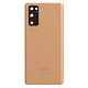 Samsung Vitre arrière pour Samsung Galaxy S20 FE Original Service Pack Orange - Une pièce officielle parfaite pour réparer votre coque arrière fissurée, usée, cassée