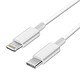 apple Câble USB-C vers Lightning Technologie Power Delivery 1m Original Apple - Blanc Câble USB type C vers Lightning Original Apple
