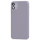 Clappio Châssis iPhone 11 avec Vitre arrière de remplacement Lavande - Vitre arrière Mauve sur Châssis pour réparer votre appareil