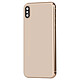 Clappio Châssis iPhone XS avec Vitre arrière de remplacement Vitre arrière Or sur Châssis pour réparer votre iPhone XS