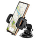 Avizar Support Voiture pour Téléphone Vue Parfaite avec Articulation Rotative Support voiture avec ventouse puissante pour une adhérence ferme au pare-brise ou tableau de bord