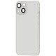 Clappio Châssis iPhone 13 Mini avec Vitre arrière de remplacement Gris Vitre arrière Blanc Lumière Stellaire sur Châssis pour réparer votre appareil
