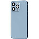 Clappio Châssis iPhone 13 Pro Max avec Vitre arrière de remplacement Vitre arrière Bleu Alpin sur Châssis pour réparer votre iPhone 13 Pro Max