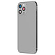 Clappio Châssis iPhone 12 Pro avec Vitre arrière de remplacement - Vitre arrière Argent sur Châssis pour réparer votre iPhone 12 Pro