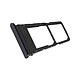 Clappio Tiroir carte SIM pour Honor 90 Lite Dual Nano SIM Tiroir SIM de remplacement Noir Minuit pour rendre votre Honor 90 Lite parfaitement fonctionnel