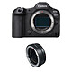 CANON EOS R5 MARK II nu + Bague EF-EOS-R PROMO GARANTIE 3 ans. MATERIEL PROVENANCE FRANCE. Emballage securisé de vos commandes. Livré avec Facture dont TVA.