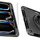 4smarts Coque pour iPad Pro 11 2024 / M5 2025 Bi-matière Antichoc Poignée Béquille Noir pas cher