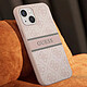 Avis Guess Coque pour Apple iPhone 13 Mini PU 4G Stripe Rose