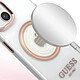 Acheter Guess Coque Magsafe pour Apple iPhone 14 TPU Gold Outline Transparent